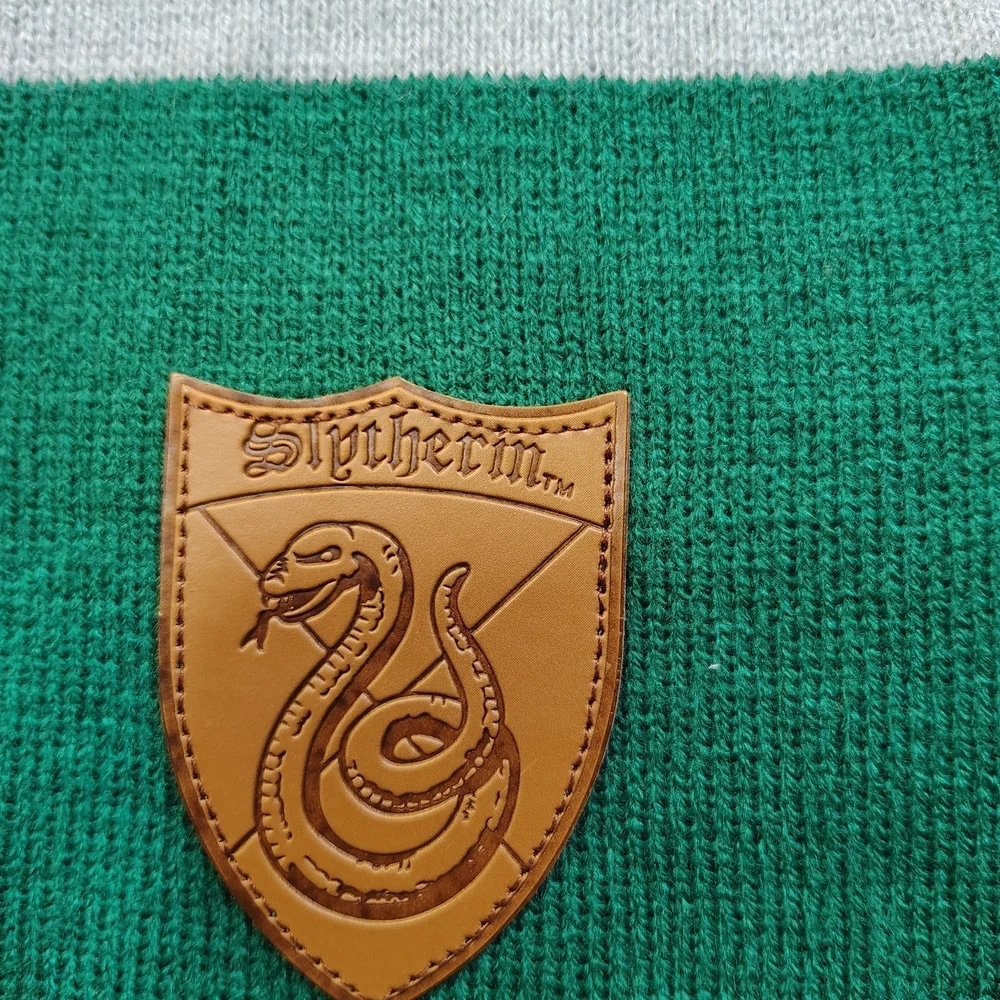 Harry Potter Green and Gray Kids Scarf